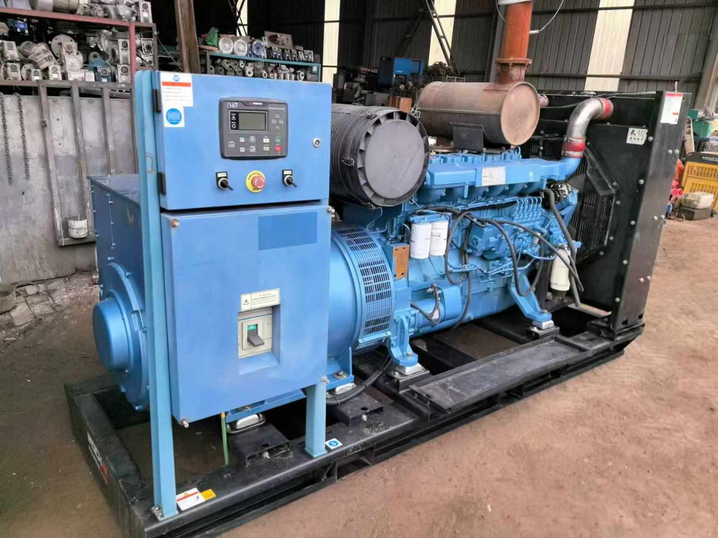 莲都500kW 柴油发电机组可带动设备功率的计算公式是什么？